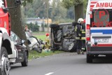 Groźny wypadek trzech aut na drodze pomiędzy Klukowem a Krajenką