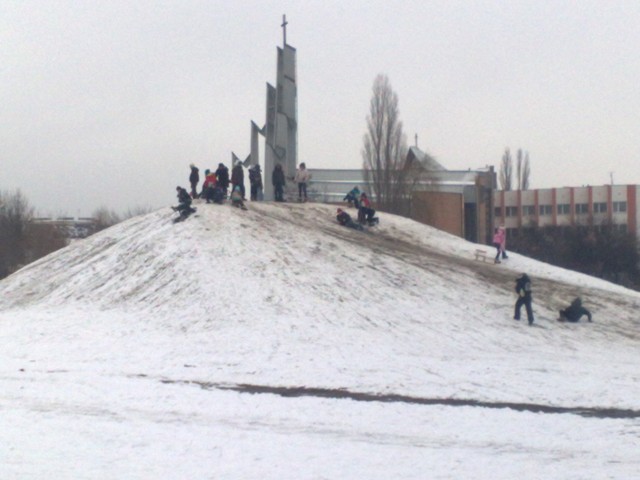 górka w parku Łokietka