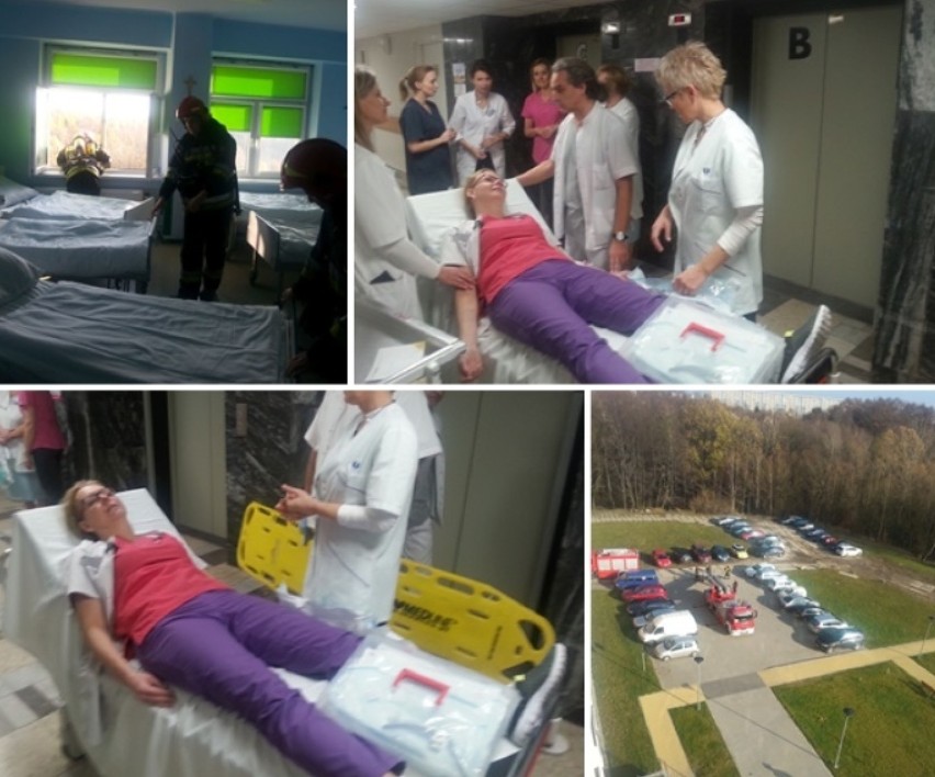 Szpital w Jastrzębiu: ćwiczyli ewakuację