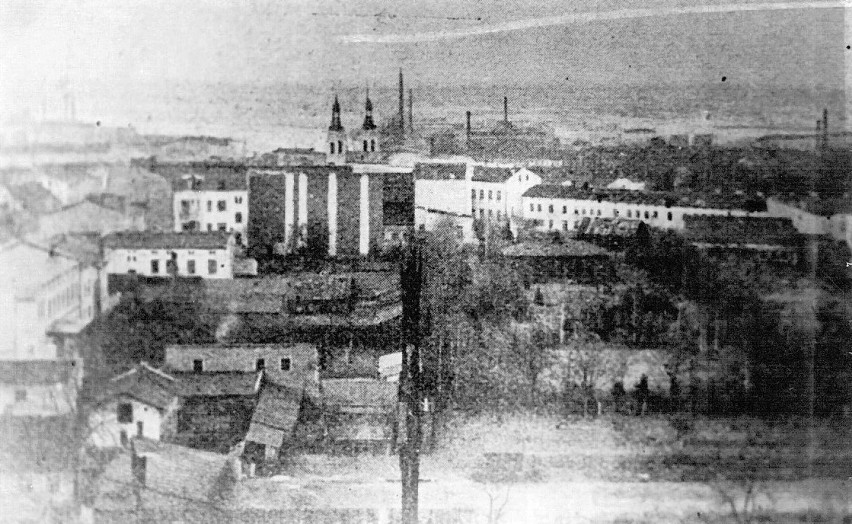 Panorama miasta 1917 rok