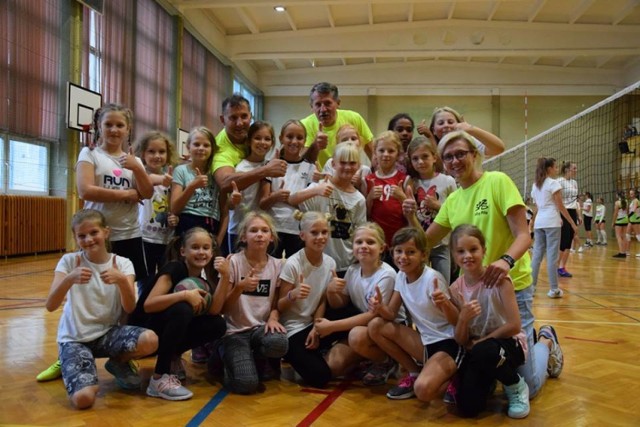 Inauguracja projektu mini siatkówki SPS Volley Piła w hali SP nr 2