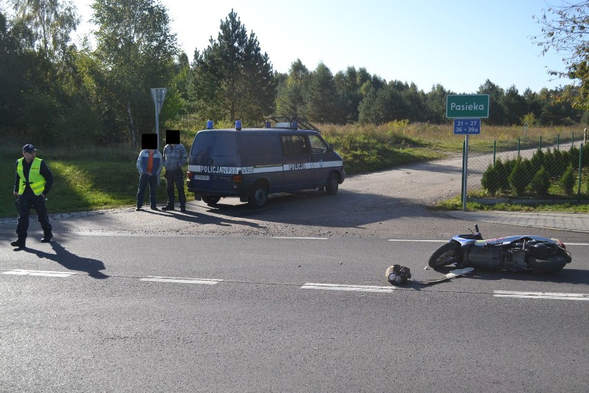 Wypadek na drodze krajowej. 52-latka potrąciła...