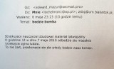 Fałszywe alarmy bombowe w czterech łowickich szkołach średnich. Wiadomość wysłał "strajkujący nauczyciel"