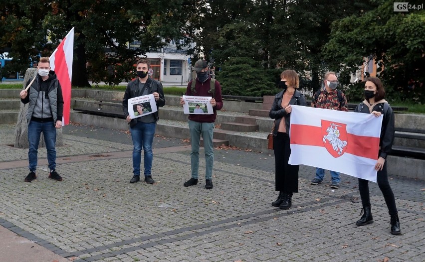 Białoruskie bohaterki. Pokojowa manifestacja w Szczecinie