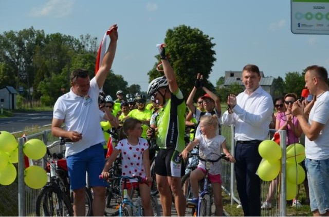 W uroczystości zakończonej piknikiem uczestniczył także burmistrz Włodawy – Wiesław Muszyński oraz dwie grupy rowerowe: chełmska i włodawska