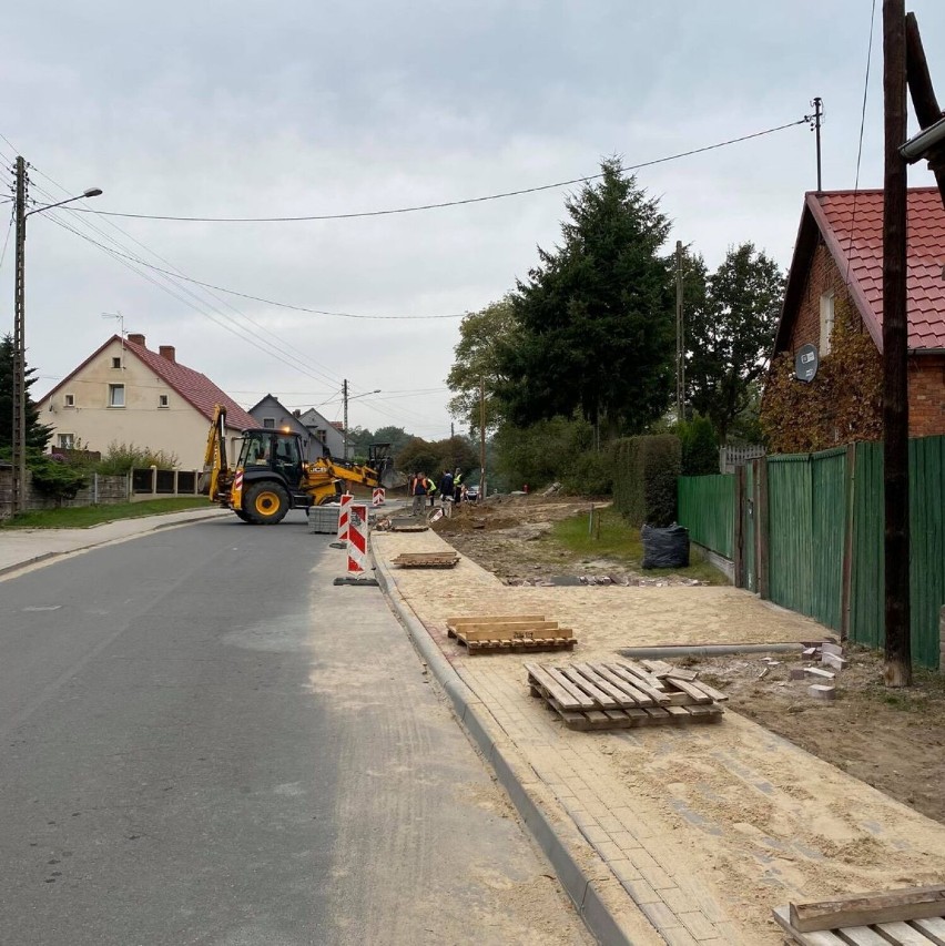 Wiele chodników w gminie Skąpe zostało już przebudowanych.