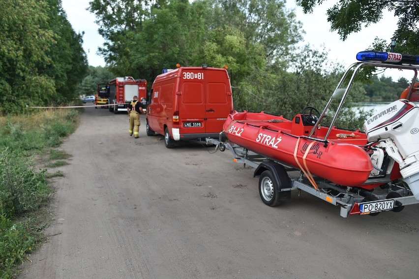 Leszno. Tragedia w Zaborowie. Mężczyzna utonął w zbiorniku byłej żwirowni. Od lat obowiązuje tam zakaz kąpieli [ZDJĘCIA]