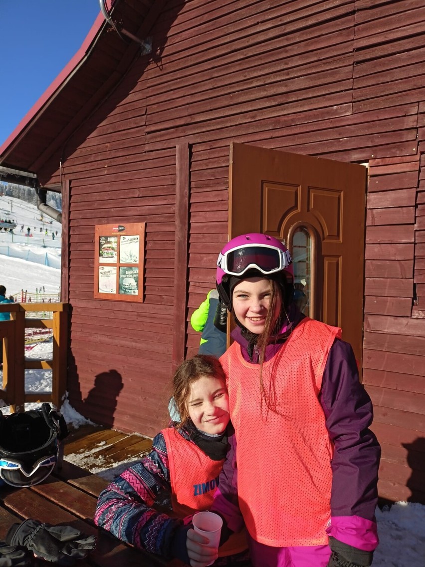 Uczniowie z Kościana i gminy Kościan na obozie narciarskim