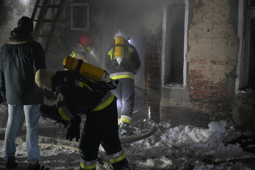 Tragiczny pożar w Grudziądzu. Zginęły dwie osoby