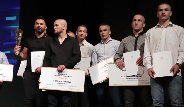Wśród nagrodzonych są zawodnicy klubu brazylijskiego ju-jitsu ćwiczący pod okiem Damiana Lamkowskiego