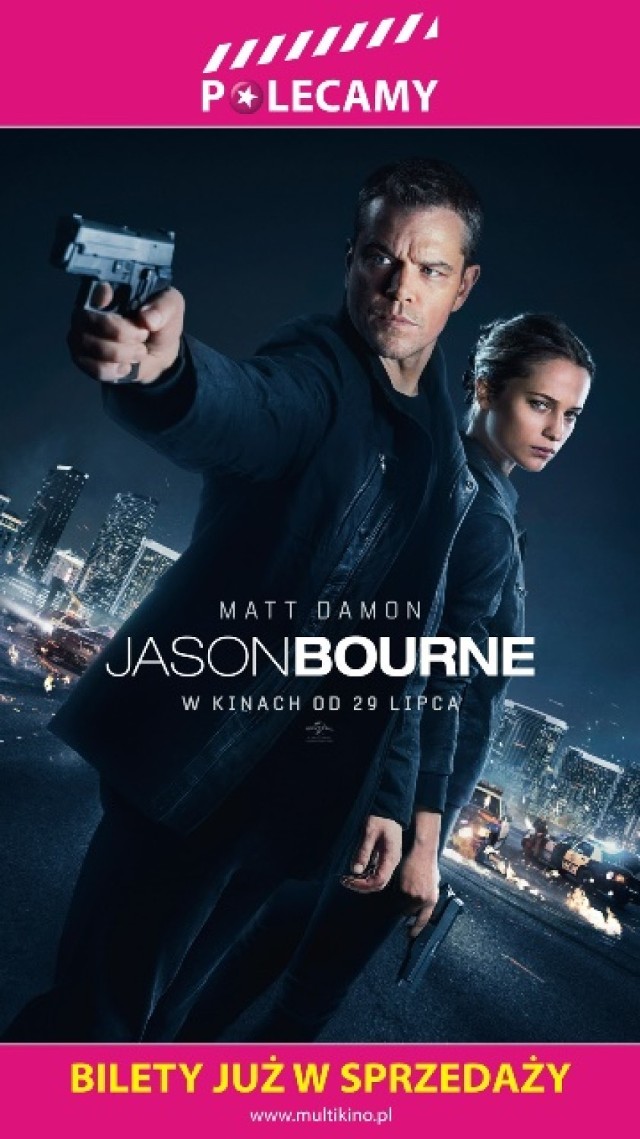 Multikino rozpoczęło przedsprzedaż biletów na film sensacyjny „Jason Bourne”. Kup bilet już dziś i nie przegap kolejnej produkcji z kultowej serii. „Jason Bourne” wejdzie na ekrany 29 lipca br. Bilety są dostępne w kasach kin sieci Multikino oraz na www.multikino.pl.

Superduet reżysersko-aktorski Greengrass-Damon powraca w kolejnym wspólnym filmie z kultowej serii o Jasonie Bournie. Wcześniej współpracowali nad „Krucjatą Bourne’a” i „Ultimatum Bourne’a”. Całość jak zawsze jest oparta na bestsellerowej serii sensacyjnych powieści Roberta Ludluma. 

Bilety na pierwsze premierowe pokazy filmu sensacyjnego „Jason Bourne” można nabyć w kinach sieci Multikino, przez stronę www.multikino.pl oraz przez aplikację Multikino dostępną dla telefonów komórkowych z systemem Android, Windows Phone oraz iOS.