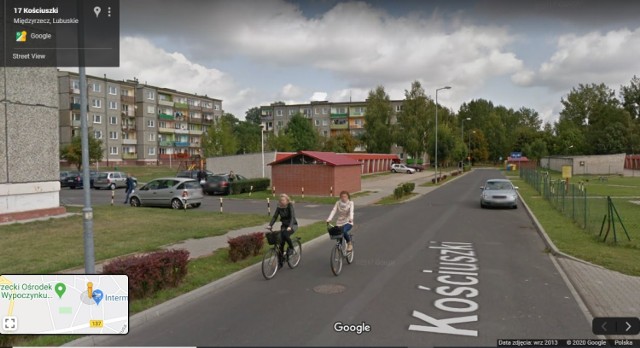 Międzyrzecz sprzed lat w obiektywie google street view