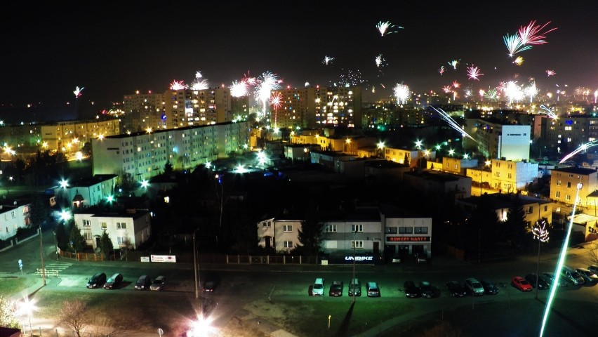 Powitanie nowego roku w Bydgoszczy [zdjęcia i wideo od użytkownika]