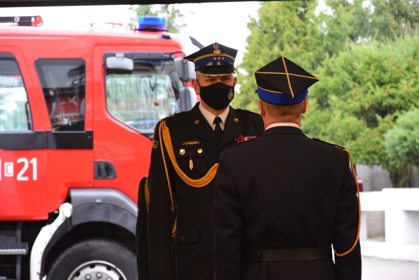 Oficjalne przekazanie wozu dla strażaków sępoleńskiej...