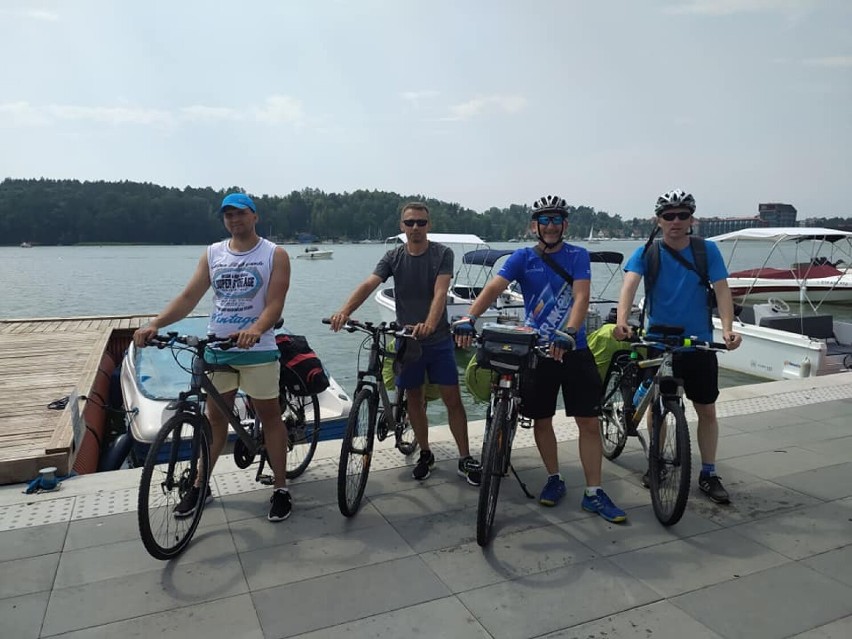 Wyprawa rowerowa nauczycieli wieluńskich szkół po malowniczych trasach podlaskich i warmińsko-mazurskich ZDJĘCIA