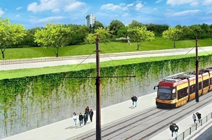 Już w styczniu 2024 roku tramwaje pojadą nową trasą w ciągu...