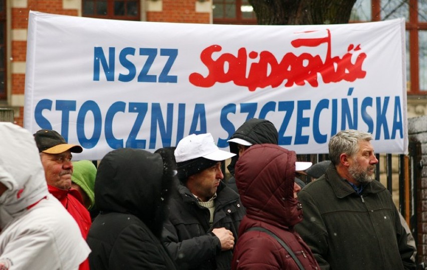 Protest rolników na ulicach Szczecina