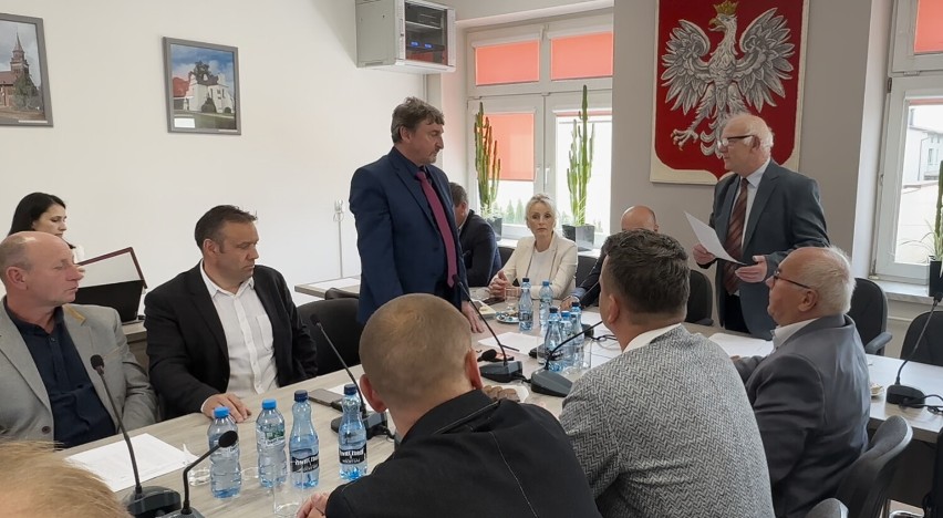 Pierwsza sesja rady gminy nowej kadencji w gminie Radomsko....