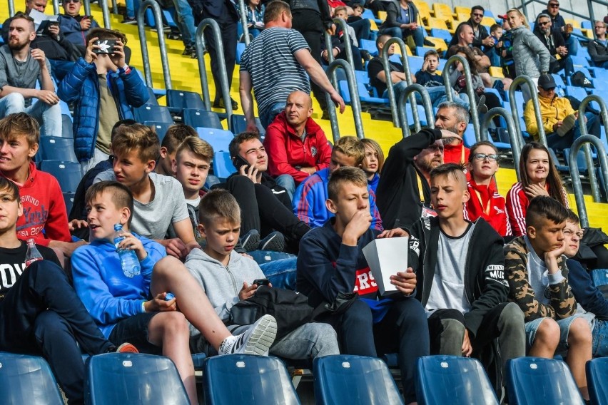 Stadion Zawiszy gościł reprezentacje Panamy i Mali, które...