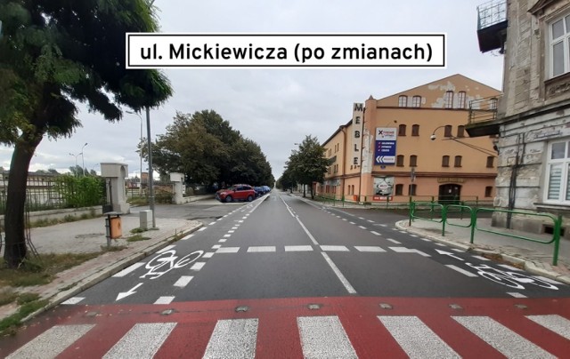 Ul. Mickiewicza po zmianach, według koncepcji społeczników z Forum Rozwoju Przemyśla.