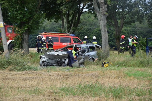 Do wypadku doszło dziś ok. 10.30. Nie żyją dwie osoby.