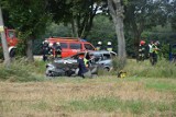 Wypadek koło Baczyny. Zginęły dwie osoby [ZDJĘCIA]
