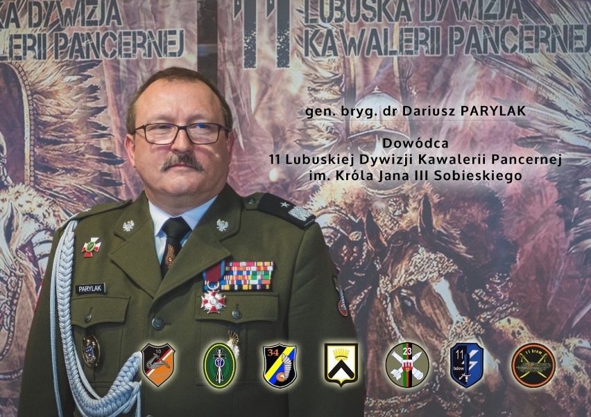 Generał dywizji Stanisław Czosnek - dowódca 11 Lubuskiej...