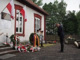 Brzeszcze. Uczcili pamięć więźniarek z karnej kompanii kobiet KL Auschwitz – Bor/Budy. Uroczystość w Miejscu Pamięci w Borze [ZDJĘCIA]