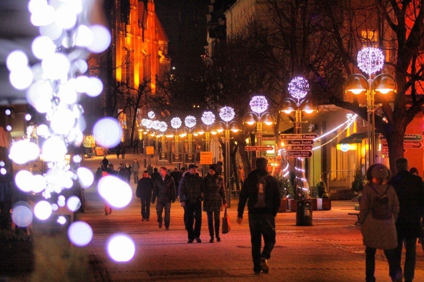 Świąteczny Sopot. Zobacz uliczne dekoracje na zdjęciach