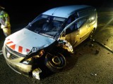 Wypadek w Miradowie, gmina Zblewo. Zderzenie samochodów na drodze krajowej nr 22. Jedna osoba ranna [31.01.2020]
