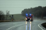 Zderzenie dwóch samochodów osobowych w Cichej Górze. Na miejscu działają strażacy