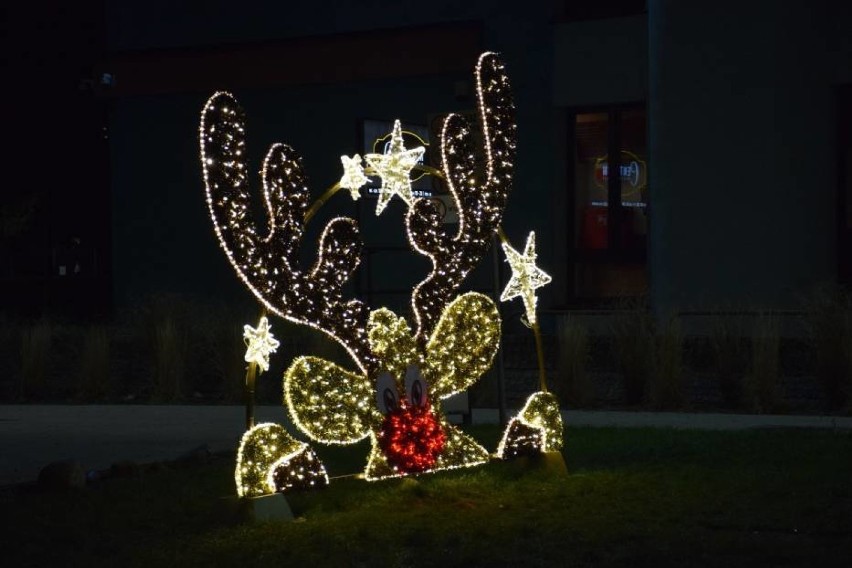 Świąteczne iluminacje jak co roku rozświetliły Starogard Gdański 