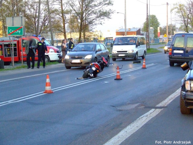 Miejsce zdarzenia.