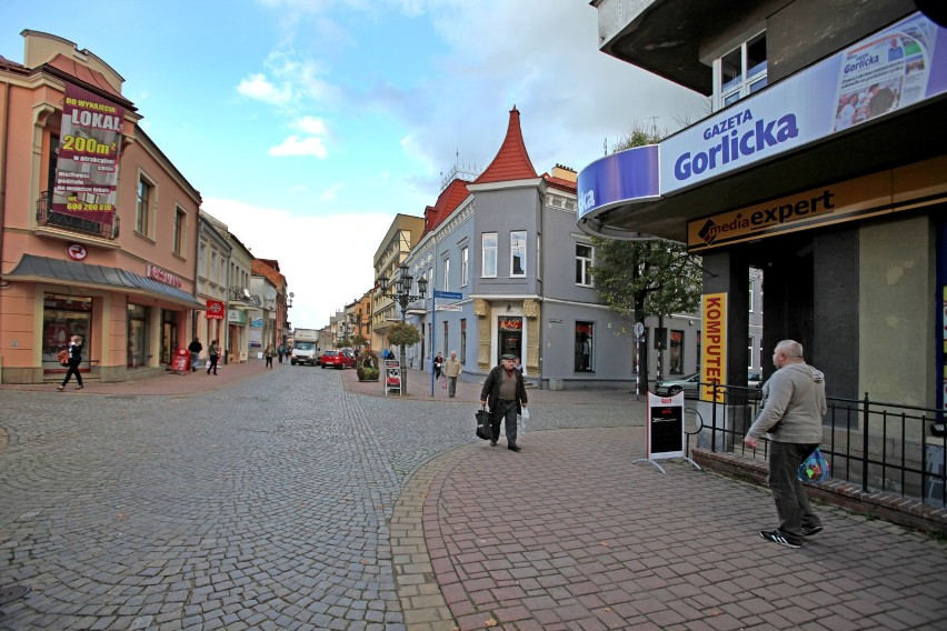 Tak wyglądał gorlicki deptak 22 lata temu, gdy trwał remont