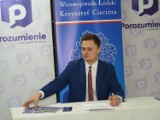 Radomsko: wicewojewoda Krzysztof Ciecióra o "czystej" energii [ZDJĘCIA, FILM]