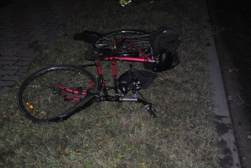 Tragiczny wypadek w Pyrzycach - śmierć rowerzysty