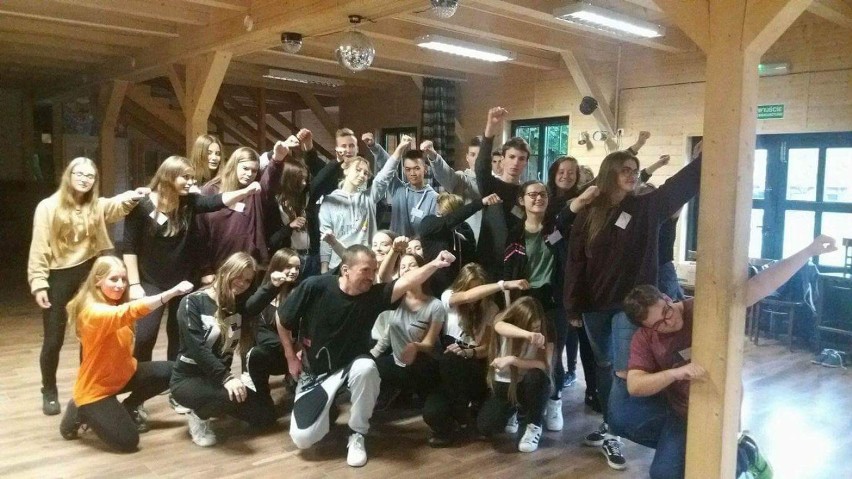 Integracja nowych uczniów I LO w Malborku. Poznawali się w Mikoszewie