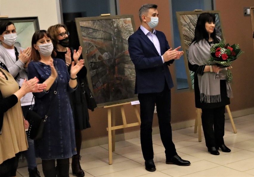 Łukasz Milak-Kalinowski otworzył wystawę malarstwa w Miejskim Domu Kultury ZDJĘCIA