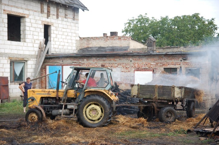 Pożar w Przyprostyni, koło Zbąszynia