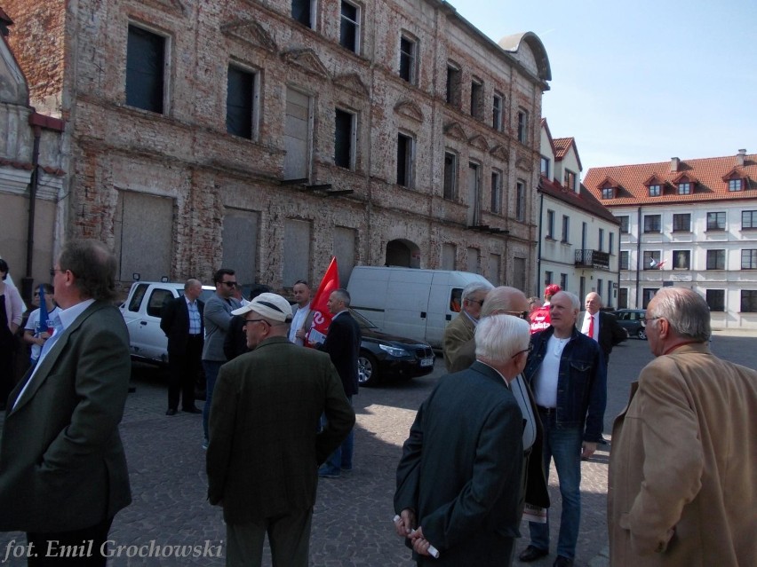 Pochody pierwszomajowe w Płocku