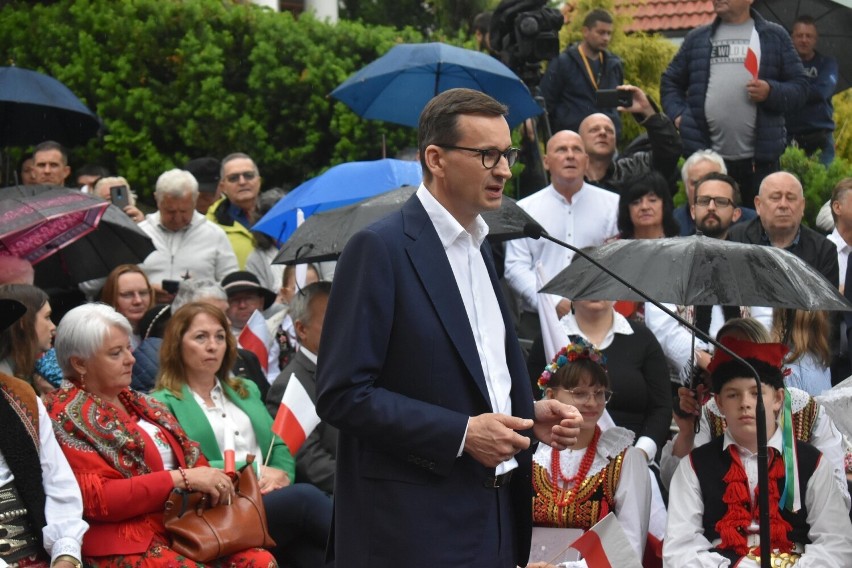 Premier Mateusz Morawiecki z wizytą w Olkuszu