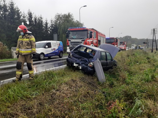 Kolizja na DK nr 55 pod Grudziądzem. Policja apeluje o ostrożną jazdę