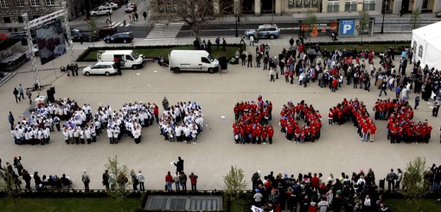Tak w Poznaniu świętowano rocznicę przyznania Polsce organizacji mistrzostw Euro 2012