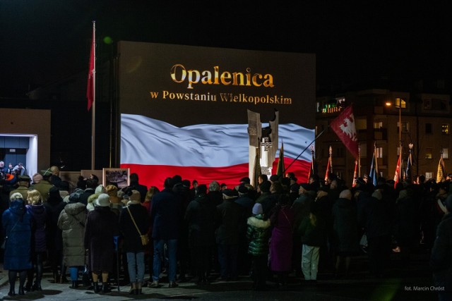 Podczas wydarzenia na przedniej ścianie budynku Centrum Kultury i Biblioteki w Opalenicy wyświetlony został film - „Opalenica w Powstaniu Wielkopolskim”