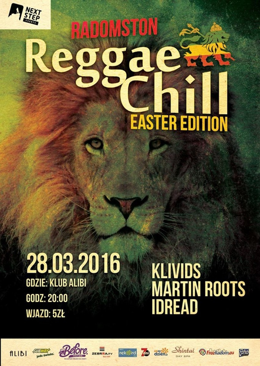 W poniedziałek w Alibi będzie  Easter Reggae Chill - o...
