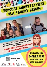 Koncert charytatywny dla Pauliny Zeman już 9 stycznia w Milówce. Też możesz pomóc!