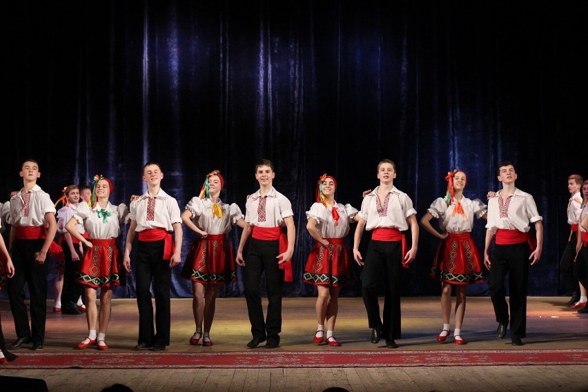 Niezwykły występ zespołu tanecznego z Żytomierza w Kaliszu! 