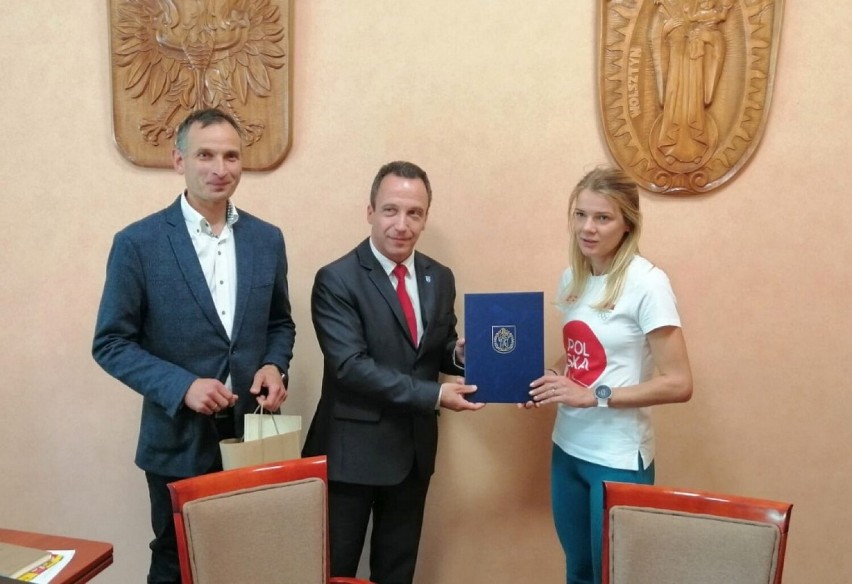 Olimpijki Aneta i Alicja Konieczek odwiedziły Wolsztyn