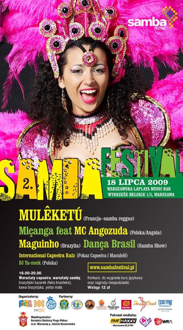 Plakat Samba Festival 2009