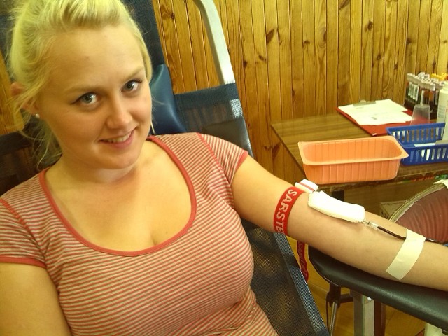 15 litrów oddanej krwi - to efekt czwartkowej zbiórki krwi w Opolu Lubelskim